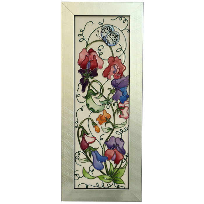 Sweetpea - Plaque + Watercolour